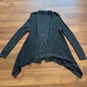 American Eagle Gray Multicolor Cardigan, Large